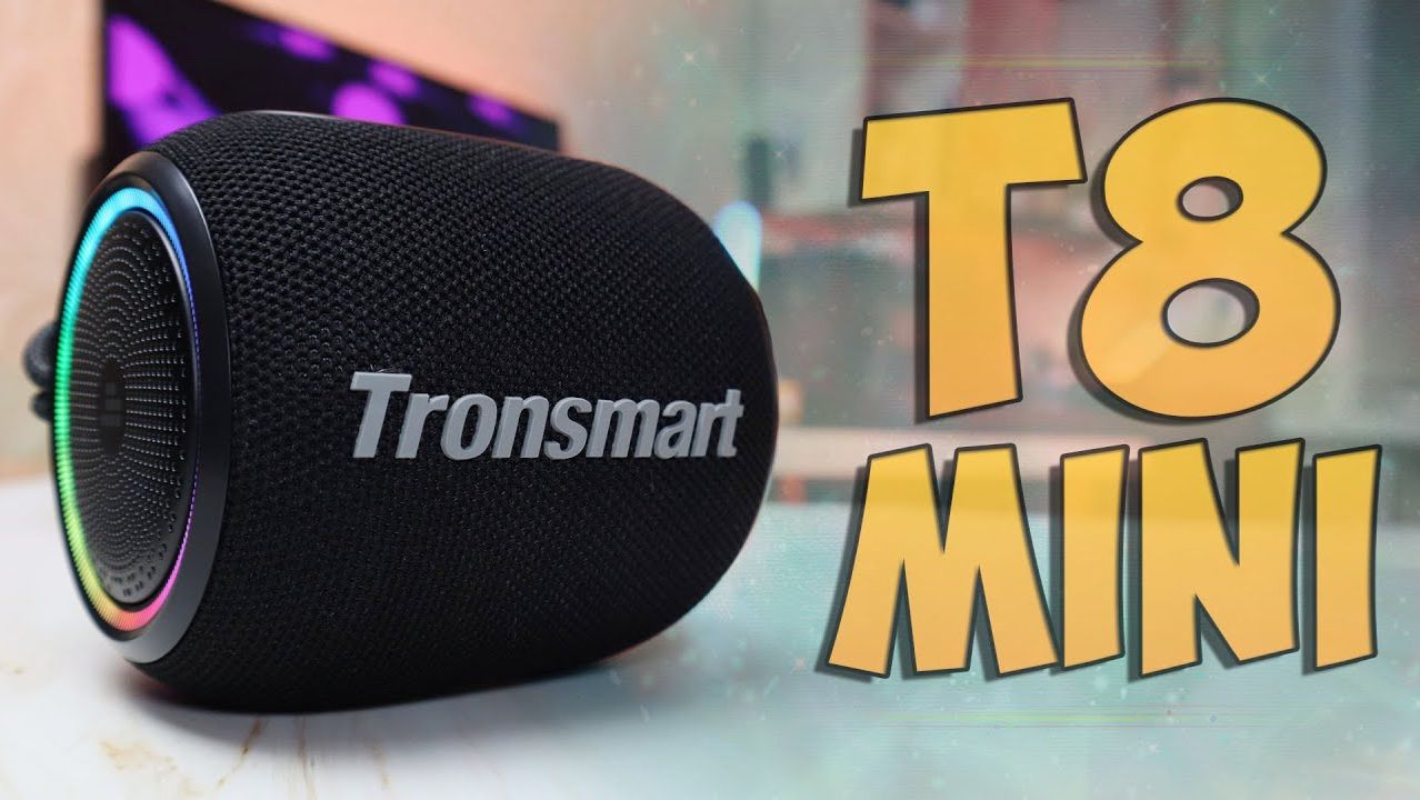 Tronsmart T8 Mini Обзор громкой беспроводной колонки - Маленькая колонка с большим звуком смотреть онлайн