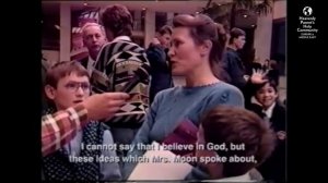 Первый визит Матери Мира - Хан Хакча в Беларусь, 22 ноября, 1993 года