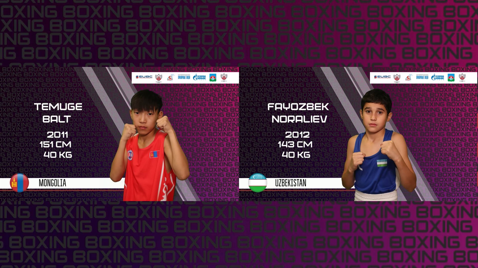 Preliminary fights. Temuge Balt vs Fayozbek Noraliev смотреть онлайн