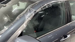 Процесс оклейки Geely Preface защитной плёнкой 210 микрон