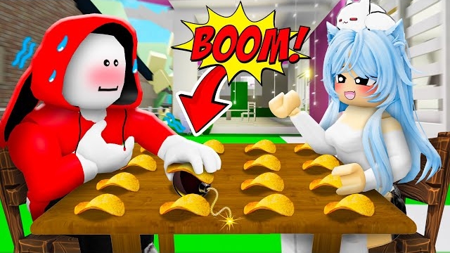 Джей Джей, не ешь чип с бомбой! Анимация Роблокс смотреть онлайн