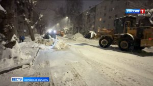 Из Кирова вывезли рекордный объем снега — почти 20 тысяч кубометров
