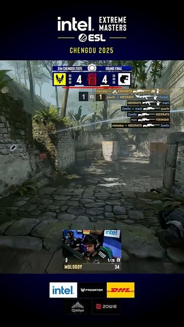 Лучшие моменты CS2: Невероятные киллы от Molodoy смотреть онлайн