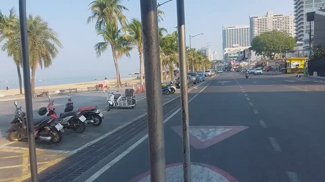 Едем на остров Ко Лан .На тук-туке и на катере.Таиланд смотреть онлайн