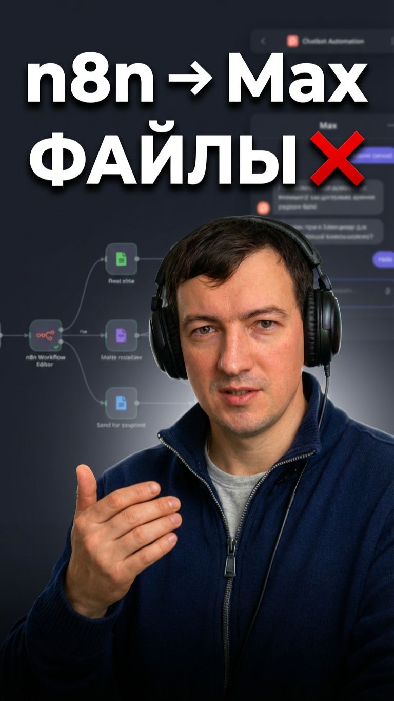 Почему n8n не отправляет файлы в Max (и как обойти) #n8n #max  #TechTips смотреть онлайн