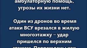 Два человека пострадали при ночной атаке украинских БПЛА на Рязанскую область