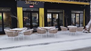 Приморский,снег,море