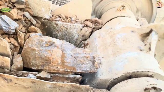 Строительство, дробление щебёнки смотреть онлайн