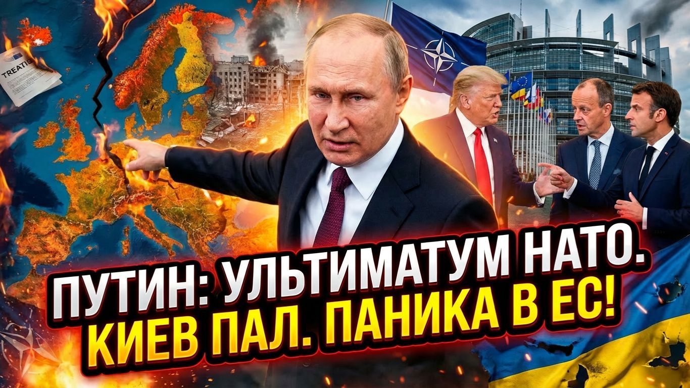 🏛️ Меркурис | Путин ставит ультиматум Западу на руинах Киева - «НАТО должно уйти». Паника в Европе. смотреть онлайн