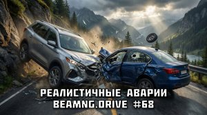 РЕАЛИСТИЧНЫЕ АВАРИИ в BeamNG.drive #68