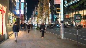 Japan travel 2025  Walk in Ginza（銀座）Tokyo Japan