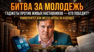 БИТВА ЗА МОЛОДЕЖЬ: Гаджеты против Живых наставников — кто победит? | Дмитрий Сагал