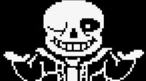 я сделал анимацию битва с сансом ( это анимация в paint )