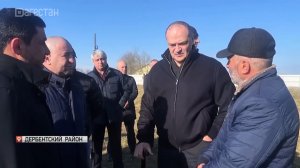 Cергей Меликов сегодня посетил Дербент и Дербентский район