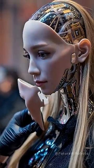 Watch Her Come to Life AI Girl Reactivates in Front of Crowd FutureAiRobots смотреть онлайн