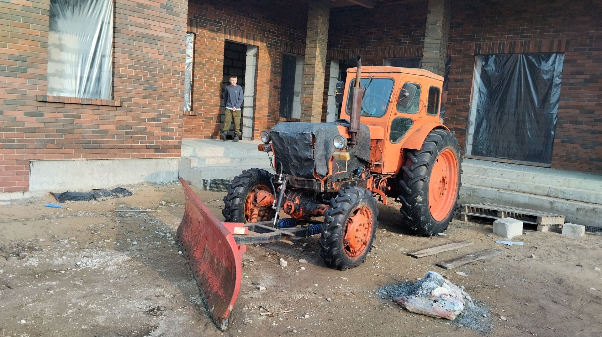 Ретро трактор Т-40