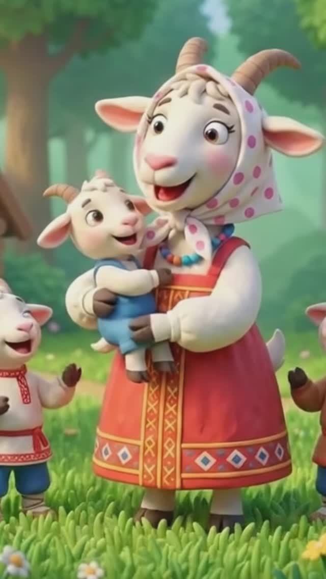 ВОЛК И СЕМЕРО КОЗЛЯТ + МУЗЫКАЛЬНАЯ СКАЗКА ДЛЯ ДЕТЕЙ + СКАЗКИ И МУЛЬТИКИ МАЛЫШАМ смотреть онлайн