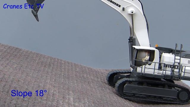 RC HK Liebherr R 9100 Mining Excavator by Cranes Etc TV