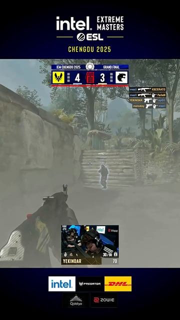 Лучшие моменты CS2: Molodoy спасает раунд #furia #vitality #fallen #donk #apex #zywoo #mezii #flamez смотреть онлайн