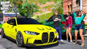 ОПЕРСКАЯ ЕЗДА В GTA 5 - ПОЗНАКОМИЛСЯ С КРАСОТКОЙ В ШАРАГЕ! ПРОКАТИЛ ДЕВУШКУ НА BMW M4 G82! 🌊ВОТЕР