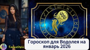 ВОДОЛЕЙ - Гороскоп на январь 2026