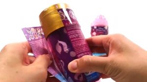 ASMR Распаковка 4 игрушек-сюрпризов с раскрашиванием в стиле диснеевских принцесс