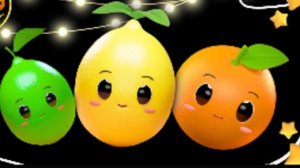 🍋✨ Очаровательные фрукты — Цитрусовая Сальса-Вечеринка! 🥑🎶