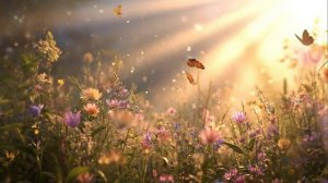 футаж летний луг