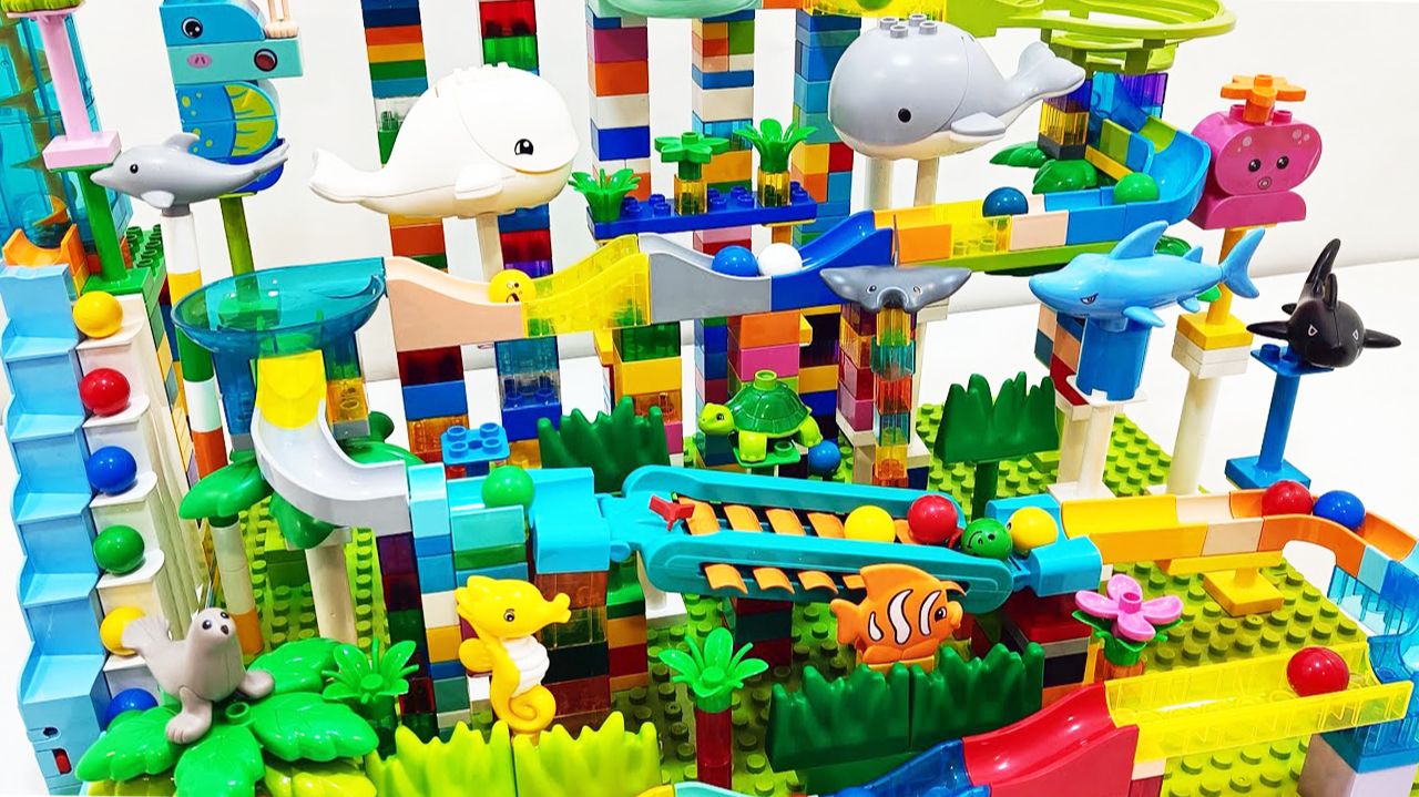 Мультики для детей. ⭐ Большая битва морских животных из LEGO DUPLO! 🌊 Смотреть Мультики для малышей смотреть онлайн