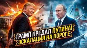 💥Трамп подставил Путина и эскалирует войну с Россией