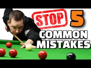 BartonSnooker | Избегайте этих 5 распространенных ошибок | Советы по снукеру