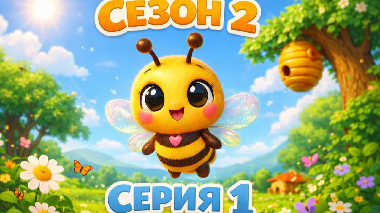 Пчелка Жужужу открывает новый мир - 1 серия 2 сезон смотреть онлайн