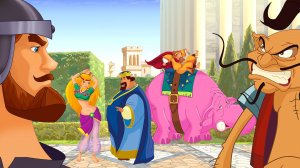 Три богатыря - Илья муромец и Соловей разбойник