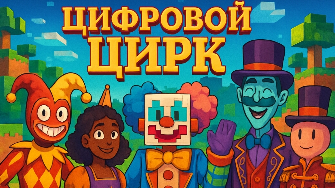 Удивительный Цифровой Цирк Улучшенный в Майнкрафт! (фильм) смотреть онлайн