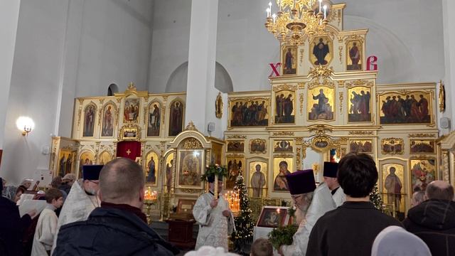 Храм Святителя Николая Мирликийского в Бирюлево, г. Москва, 17 января 2026 г. смотреть онлайн