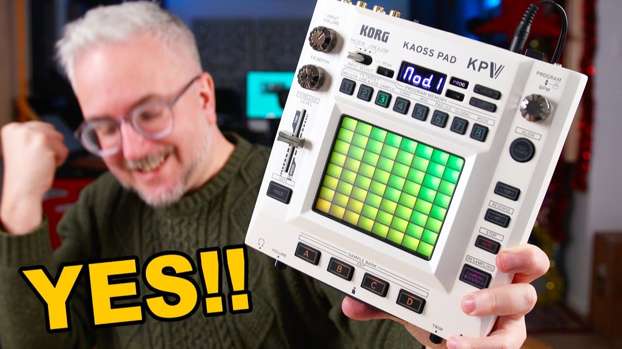 Korg Kaoss Pad KPV: First Look смотреть онлайн