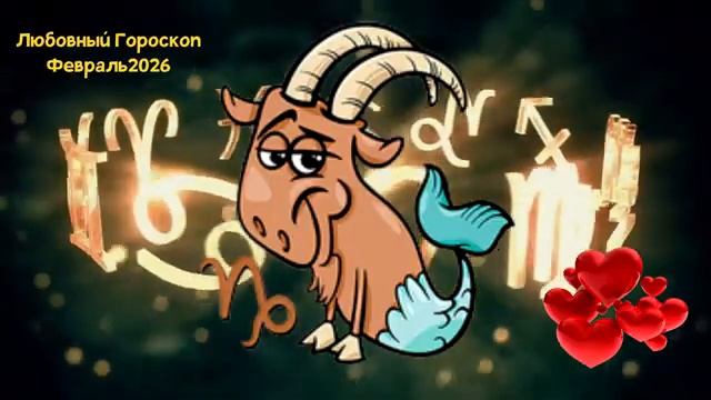 КОЗЕРОГ Любовный Гороскоп на Февраль 2026 года смотреть онлайн
