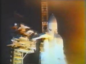 Космонавтика. Буран. Первый старт ракеты-носителя Энергия