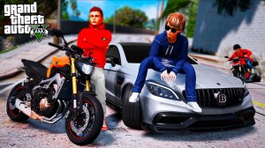 МЫ ВЕРНУЛИСЬ В ГОРОД!? ГОНКА CLS 63 БАНАН ВИТИ ОПЕРА ПРОТИВ МОЩНЫХ БАЙКОВ! ШКОЛЬНЫЕ БУДНИ ГТА 5