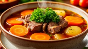 МЯСО ТАЕТ ВО РТУ! Секрет наваристой ШУРПЫ из баранины. Простой рецепт.