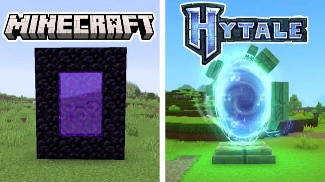 Hytale против Minecraft , сравниваем геймплей игр смотреть онлайн