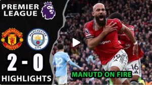 Манчестер Юнайтед — Манчестер Сити. Обзор матча. АПЛ 25/26