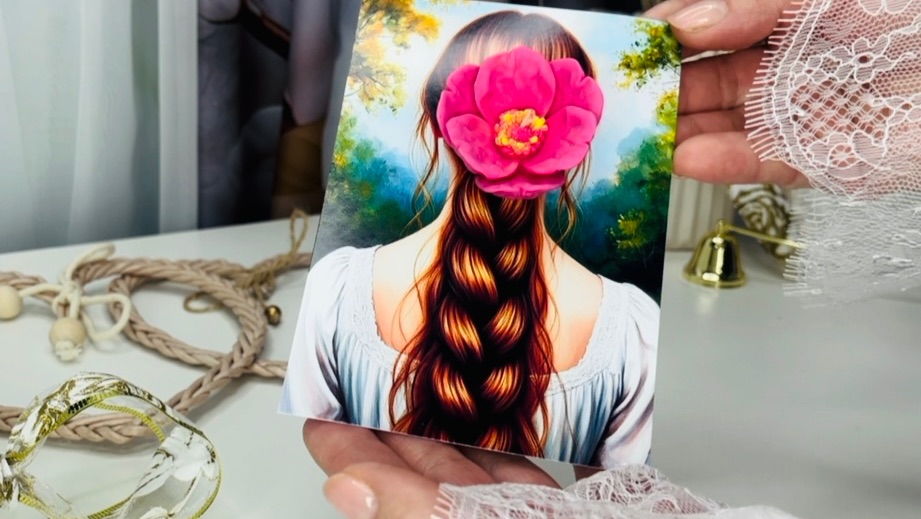 АРОМАСАШЕ-ОТКРЫТКА . « КЛЕМАТИС» смотреть онлайн