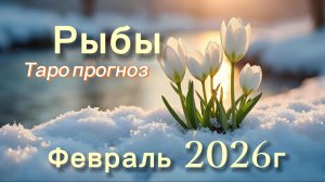 РЫБЫ ‼️ ТАРО ПРОГНОЗ НА ФЕВРАЛЬ 2026