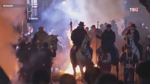 Зоозащитники не смогли отменить огненный фестиваль в Испании