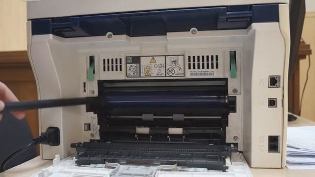 Xerox 3045. Убираем черные полосы смотреть онлайн