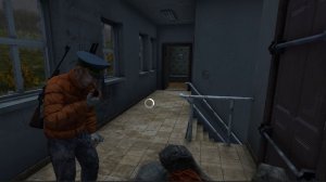 DayZ Спасение тиммейта. Лутаем военку