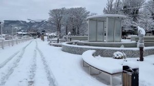 Кабардинка.Январь.Снег