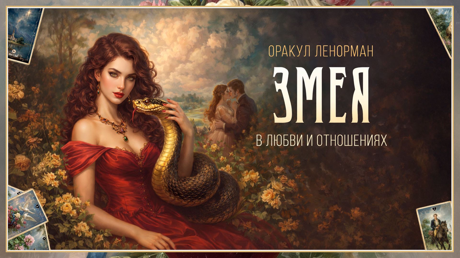Ленорман Змея - значение в любви и отношениях смотреть онлайн