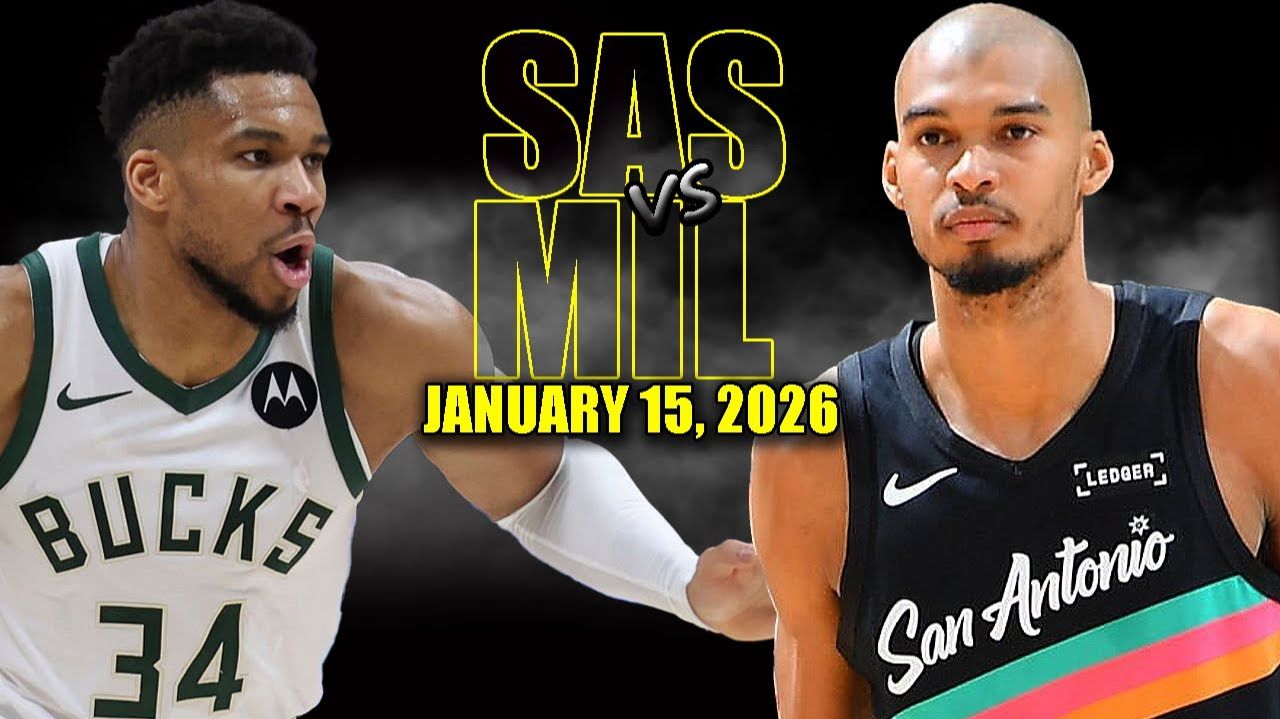16.01.2026 | ОБЗОР МАТЧА | Сан-Антонио Спёрс - Милуоки Бакс | Highlights смотреть онлайн